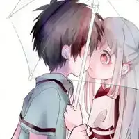 情侣头像超暖真人超暖心接吻情侣头像