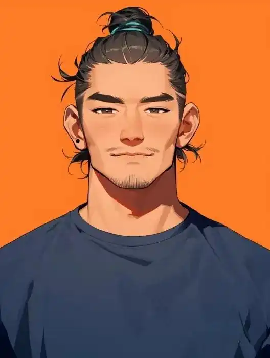 大叔头像高级质感干净