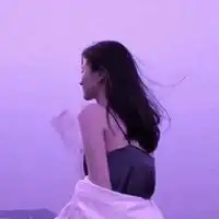 紫色系女生头像霸气微信头像图片大全
