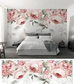 唯美手绘油画花卉电视背景墙壁画图片设计素材高清模板下载14.62mb油画立体油画电视背景墙大全
