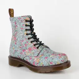 dr.mannar马丁靴正品鞋1460碎花帆布短靴女堆糖,美图壁纸兴趣社区
