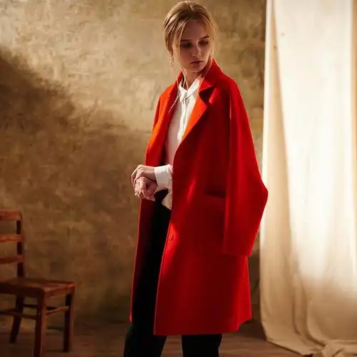 明星都穿这种外套,显气质厚重百搭,这才是女神范