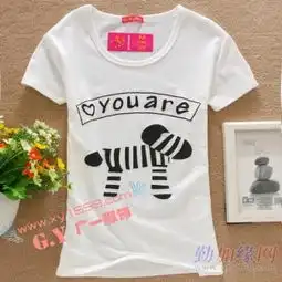 浙江宁波夏季女装批发杭州夏季童装批发韩版纯棉潮流印花t恤批发