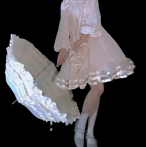 油画棒头像女生仙气春装