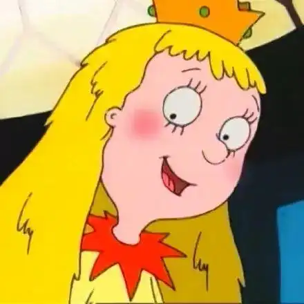 请问这个黄头发大眼睛的女孩子是哪个动画里的呀