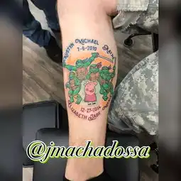 自从纹了小猪佩奇,现在街上的女孩们都会多看我几眼