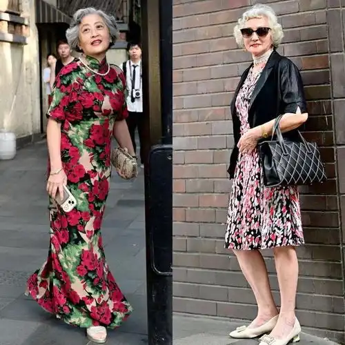 上海地铁上的奶奶,美得高级又得体,让人忍不住多看几眼