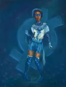 美非裔插画家以黑人形象诠释美少女战士