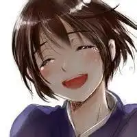 女生哭泣图片头像漫画笑