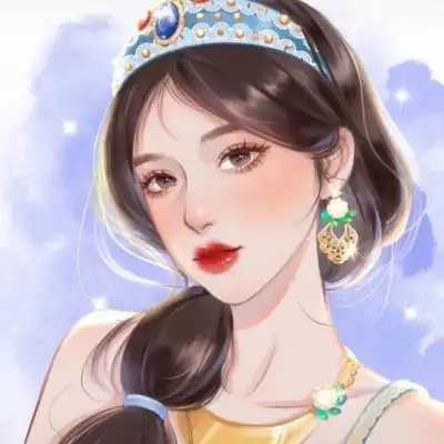 超好看的女生手绘头像我们都是自己的小公主呀