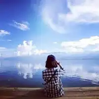 浪漫唯美的艺术摄影背影头像女生必备