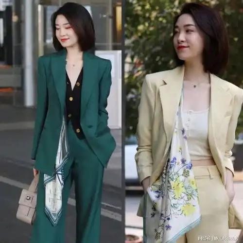 职场头像女气质西服