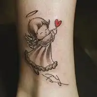 微信头像女生纹身叼烟一穷二白只有一腔孤勇和爱