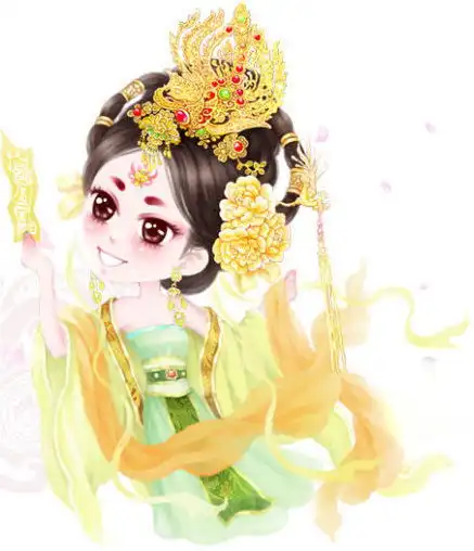 可爱漂亮的q版古装