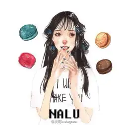 森女头像文艺范手绘水彩