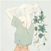 好看的意境女生动漫头像有种感情叫做离开就想你