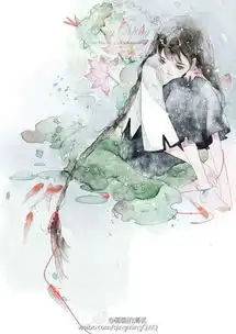 请问谁有这种风格的唯美森女水彩画图片,急求