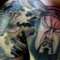 男社会头像带纹身微信头像图片大全