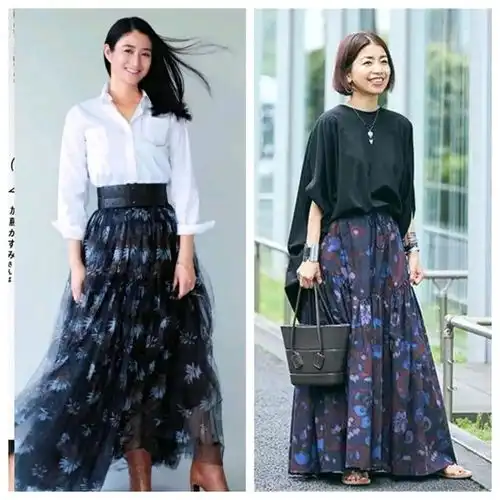 今年碎花裙火了,看完日本女人的穿搭就懂,显气质又优雅迷人