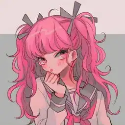 女生唯美头像卡通dior