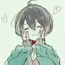 有谁有黑色短发的二次元女生头像吗很萌的或者在哭的有的话能给我几张吗谢谢哈