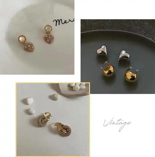 复古配饰大集合怪不得女明星都爱这种风格
