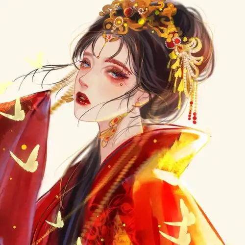 女生头像古风红衣四处开花不见果,处处留情唯伤我腾讯新闻