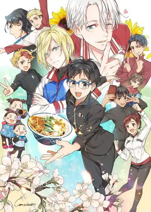 花滑动漫盘点冰上革命从假小子蜕变女神