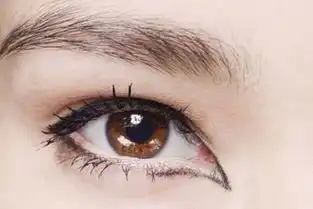 化妆小知识各种眼形眼线画法属于你的大眼妆
