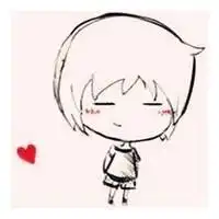 黑白情侣头像最好是q版的手绘的也行