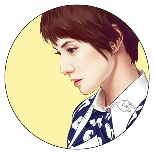 带姓氏的女生头像面相