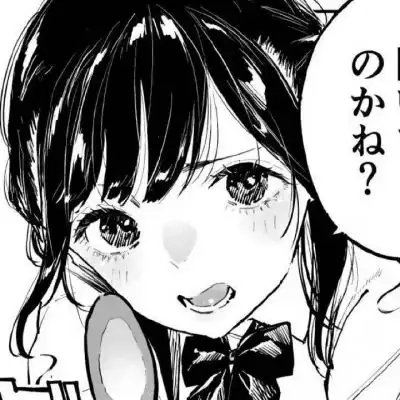 黑白手绘漫画女头,超好看的黑白漫画头像女