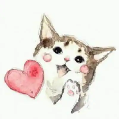 猫狗情侣头像一左一右可爱卖萌一猫一狗搞怪情侣头像