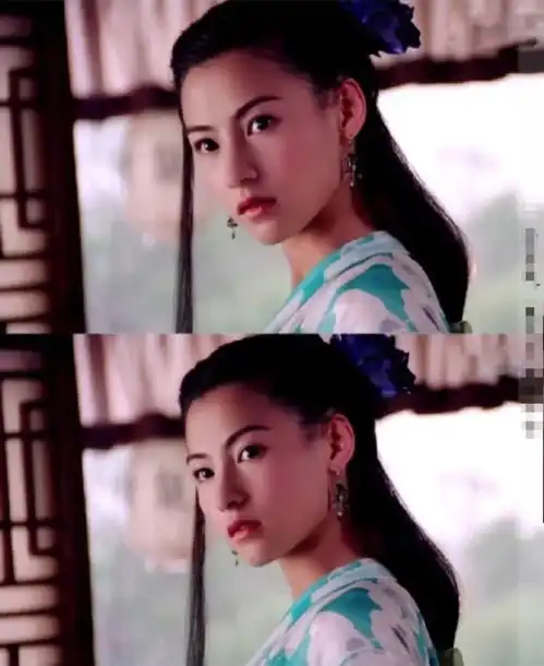 古装白衣能比刘亦菲还美,也只有这位女星了,当年真就如仙女
