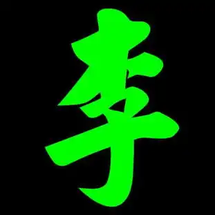 帮我做一个李字的头像,,好看点有创意点