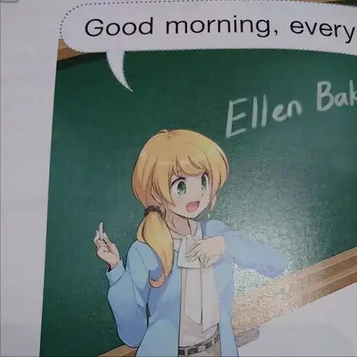 卡通日本头像女孩还原