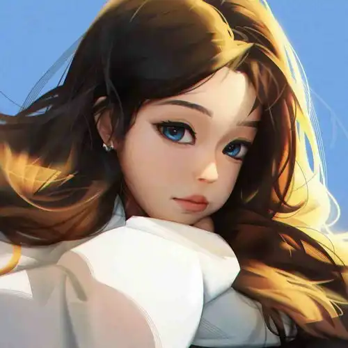 分享一组超好看的女生插画头像
