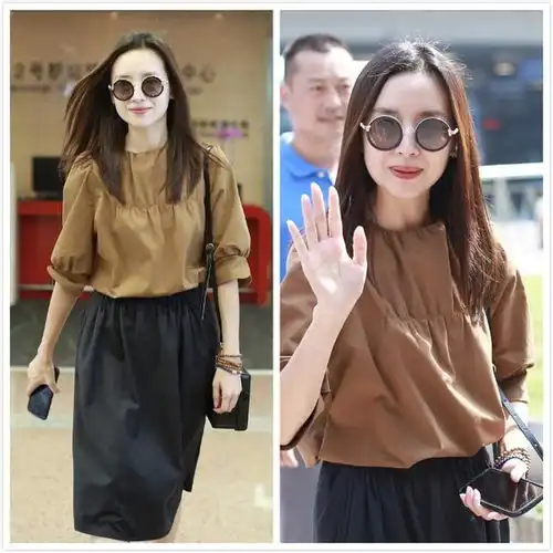 董洁也40岁了,生图虽然看着脸有些方,但气质还是很高级