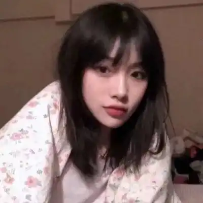 女生头像暮雨醉花