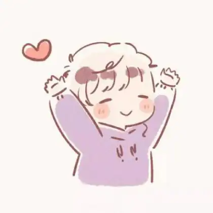 2020可爱卡通情侣头像一对,唯美的浪漫属于我们的