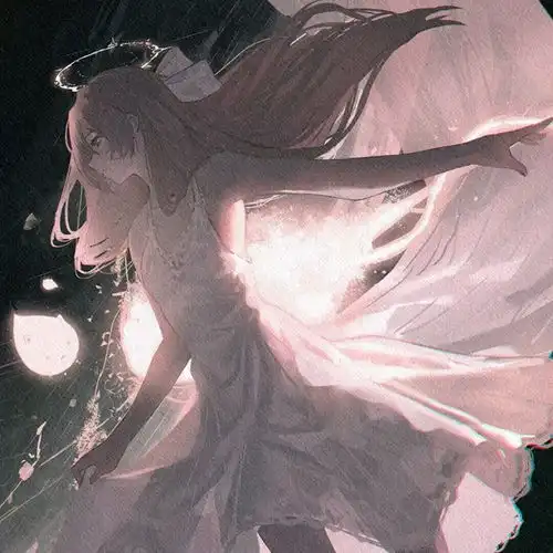 油画棒头像女生仙气云翳