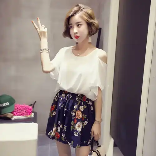 仙气飘飘的雪纺上衣穿搭,为自己的颜值加分