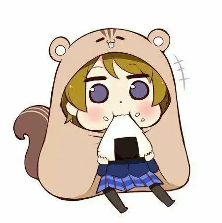 小女孩头像可爱简笔画沙