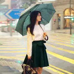 夏季小个子女生穿这样的t恤裙子,甜美清新还显高,秒变小仙女