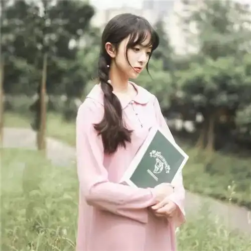 女生可爱头像.清新杨真