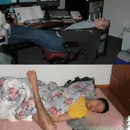 匪夷所思的无敌睡姿