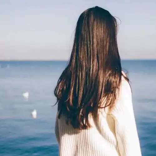 女生头像背影照片ins高