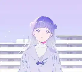 求这种头像女生的可爱一点