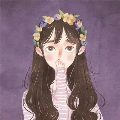 唯美复古素描女生头像高清图,唯美好看的女生素描头像