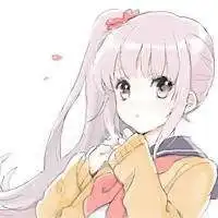 女生头像侧脸马尾背影微信头像图片大全